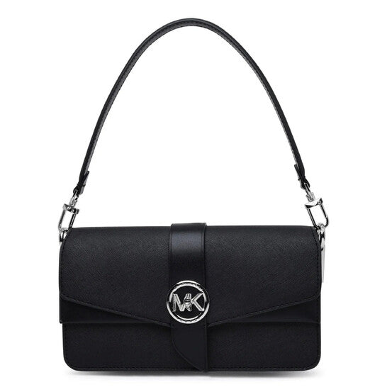Medium Greenwich Saffiano Leather Shoulder Bag