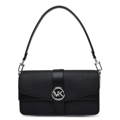 Medium Greenwich Saffiano Leather Shoulder Bag