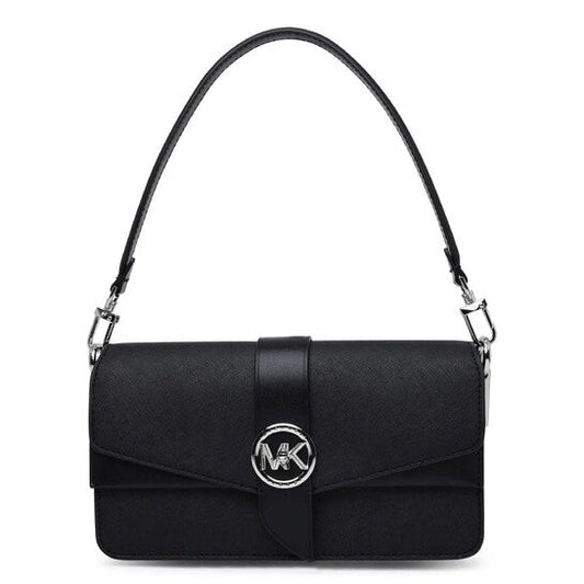 Medium Greenwich Saffiano Leather Shoulder Bag