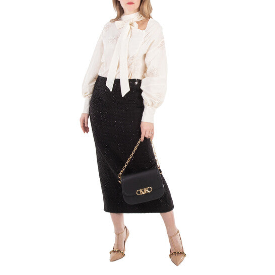 Medium Parker Leather Messenger Bag