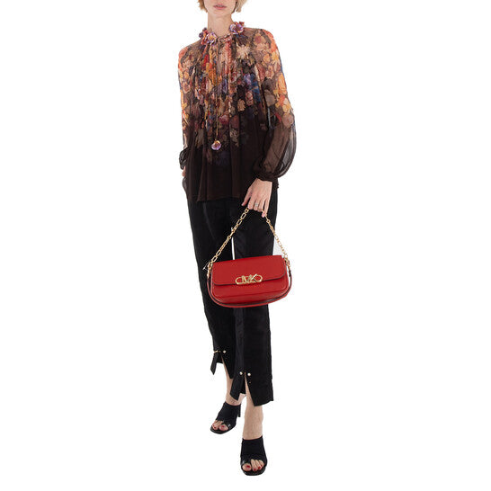 Parker Leather Shoulder Bag