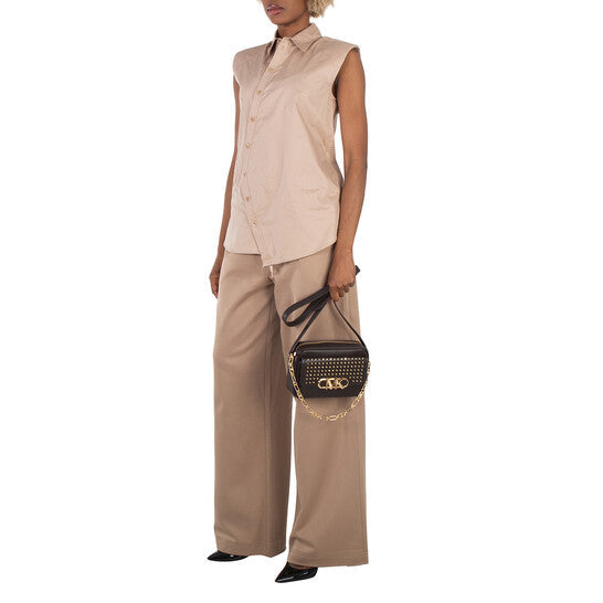 Parker Studded Leather Crossbody Bag