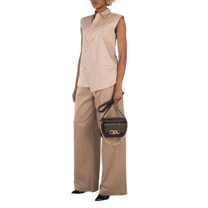 Parker Studded Leather Crossbody Bag