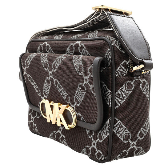 Parker Zipped Medium Empire Logo Crossbody Bag