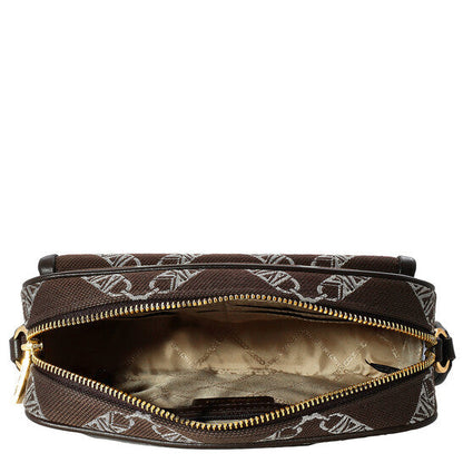 Parker Zipped Medium Empire Logo Crossbody Bag