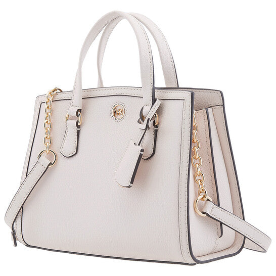 Small Chantal Leather Messenger Bag
