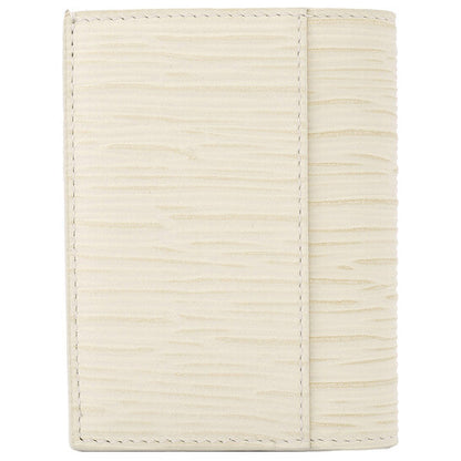 Meisterstuck 4810 Mini Leather Wallet In Ivory