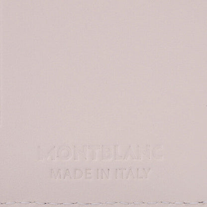Meisterstuck 4810 Mini Leather Wallet In Ivory