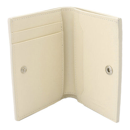 Meisterstuck 4810 Mini Leather Wallet In Ivory