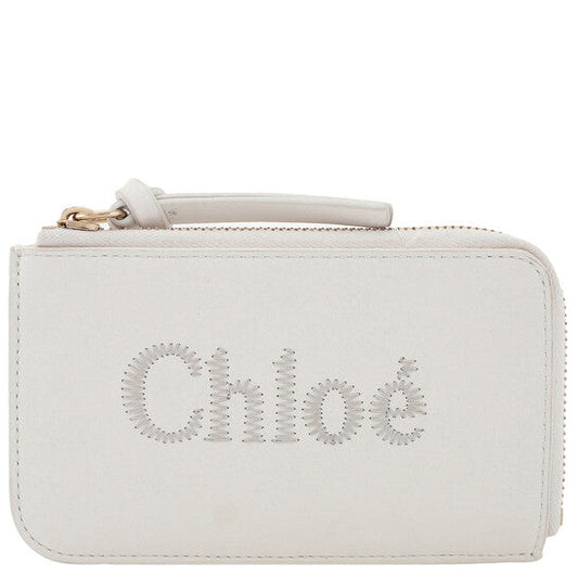 Open Box - Chloe Crystal White Sense Small Coin Purse