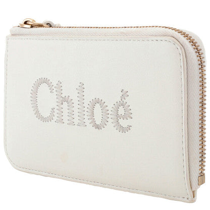 Open Box - Chloe Crystal White Sense Small Coin Purse