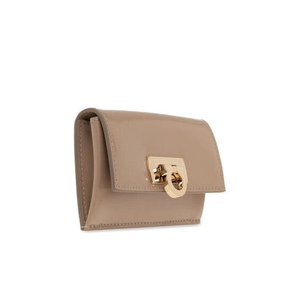 Salvatore Card Case With Gancini Clasp