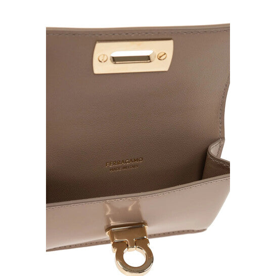 Salvatore Card Case With Gancini Clasp