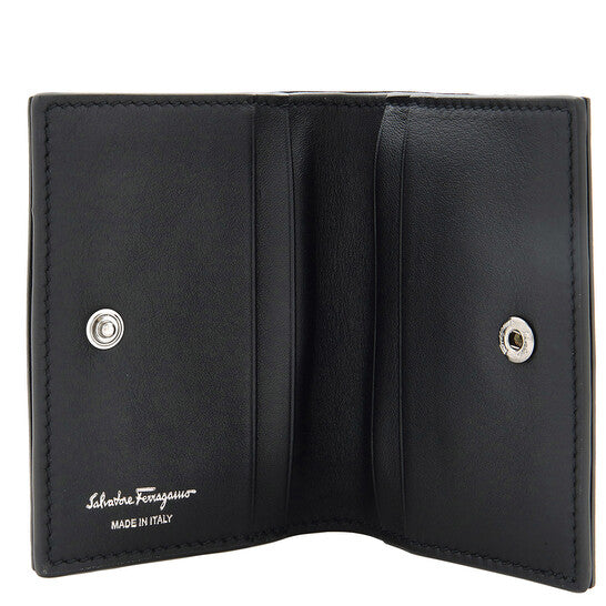 Salvatore Ladies Black Viva Bow Credit Card Holder