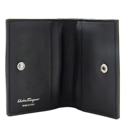 Salvatore Ladies Black Viva Bow Credit Card Holder