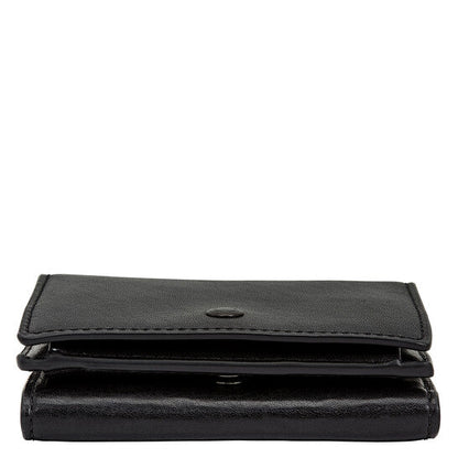 Soft Leather Trifold Origami Coin Wallet